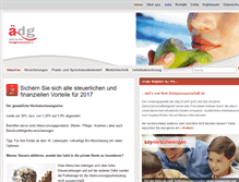 Tablet Screenshot of aedg.de